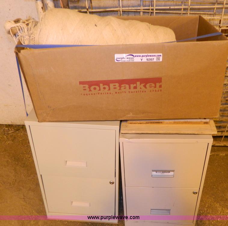 image for item Y9207 (2) two drawer file cabinets