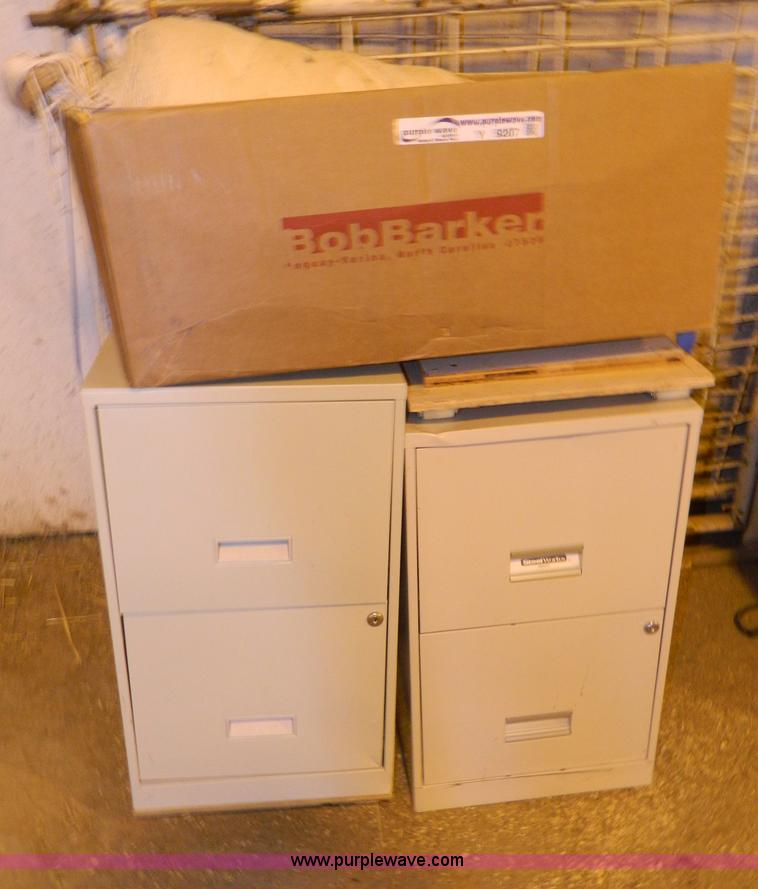 image for item Y9207 (2) two drawer file cabinets