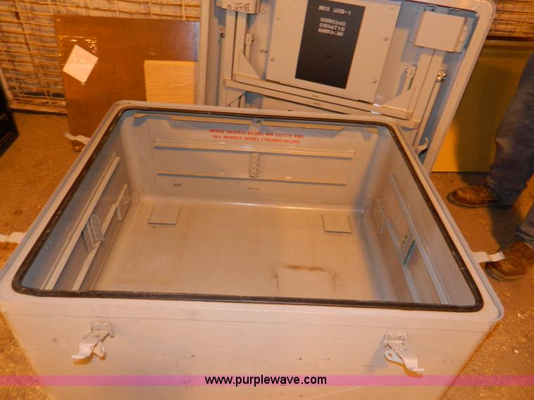 image for item Y9208 (2) Civil Defense surplus storage containers