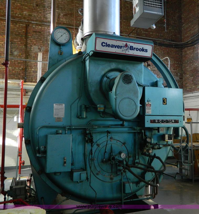 image for item Y9224 Cleaver/Brooks boiler unit
