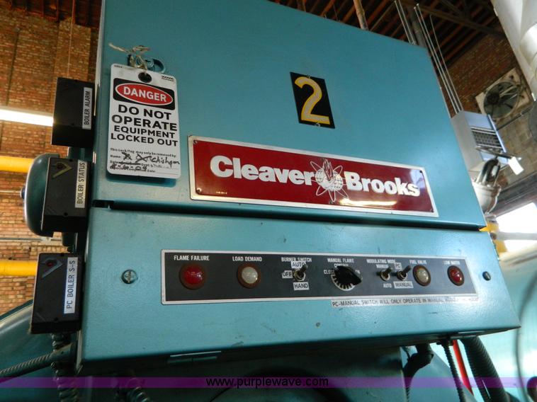 image for item Y9225 Cleaver/Brooks boiler unit