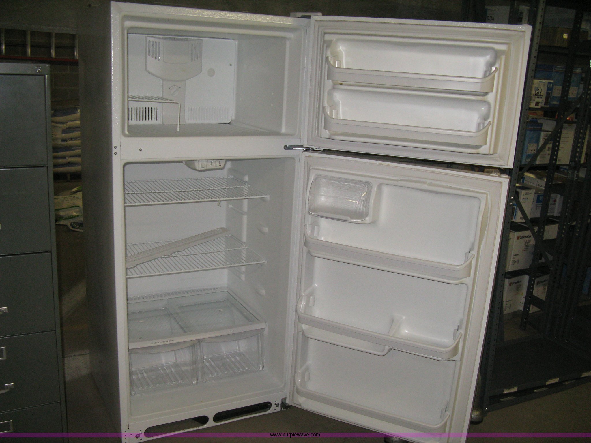 Crosley refrigerator in Wichita, KS Item M9169 sold Purple Wave