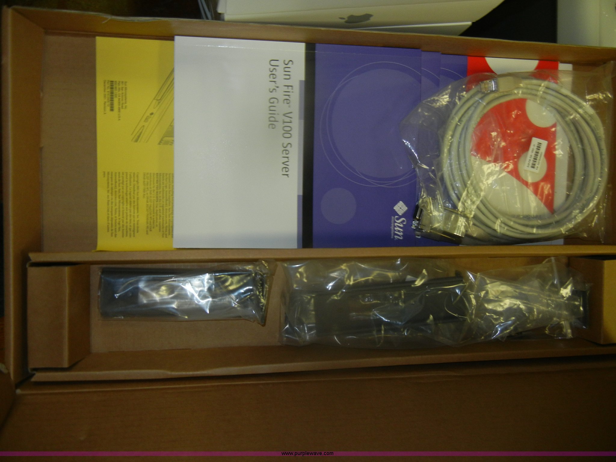 Sun Micro Systems Sunfire V100 rack in Silver Lake, KS | Item T9675 ...