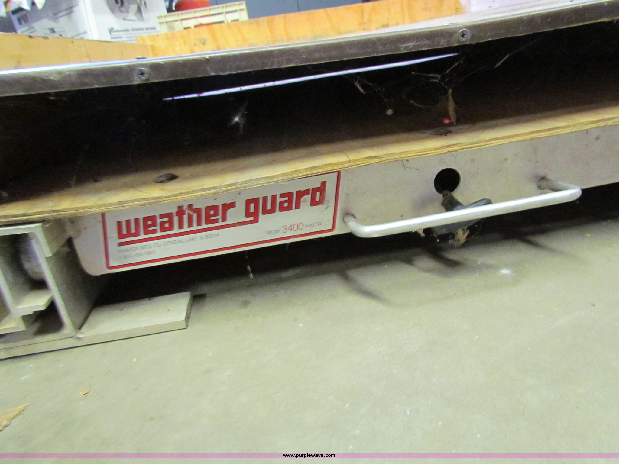 Weather guard Bed Rat 3400 aluminum pull out truck bed shelf in Marion