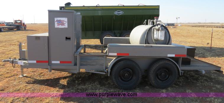image for item B4547 16' utility service trailer