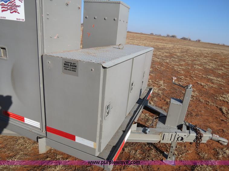 image for item B4547 16' utility service trailer