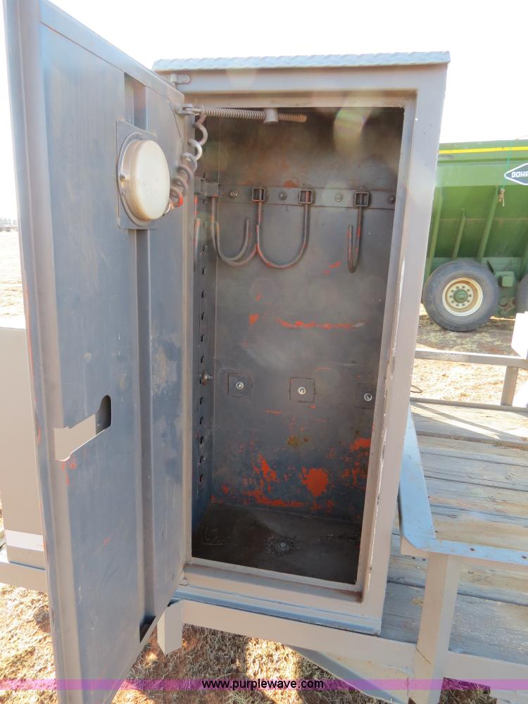 image for item B4547 16' utility service trailer