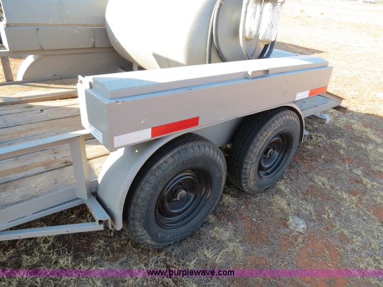 image for item B4547 16' utility service trailer