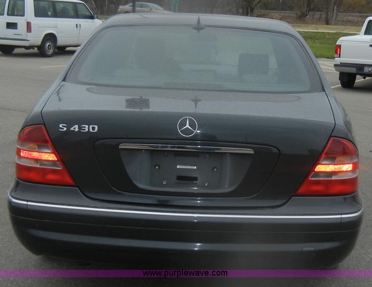 image for item D4730 2000 Mercedes Benz S430