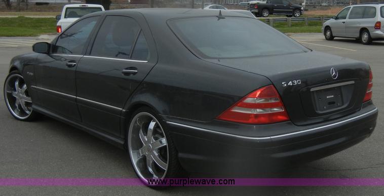 image for item D4730 2000 Mercedes Benz S430