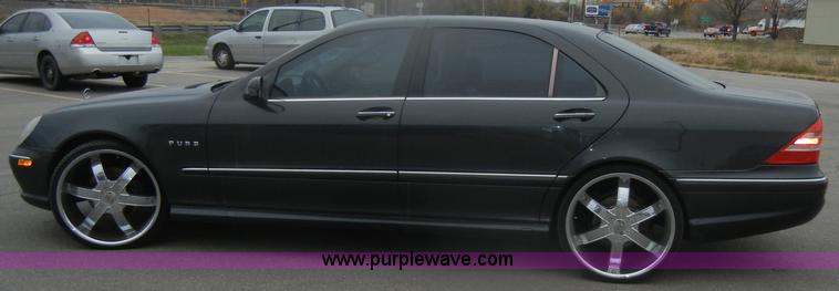 image for item D4730 2000 Mercedes Benz S430