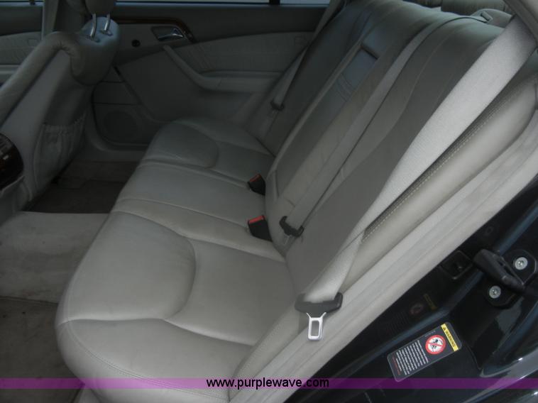 image for item D4730 2000 Mercedes Benz S430