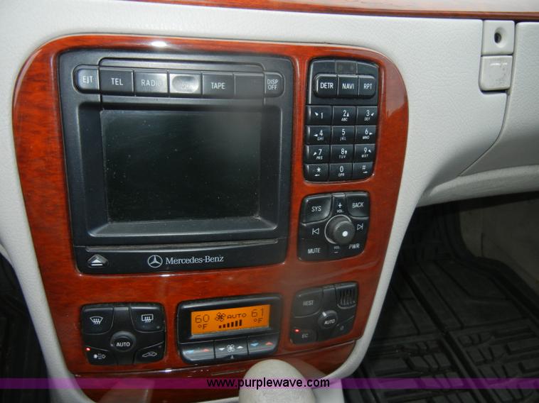 image for item D4730 2000 Mercedes Benz S430