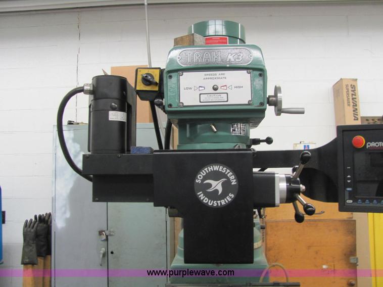 image for item E2769 Southwestern Industries Trak K3sx CNC knee mill