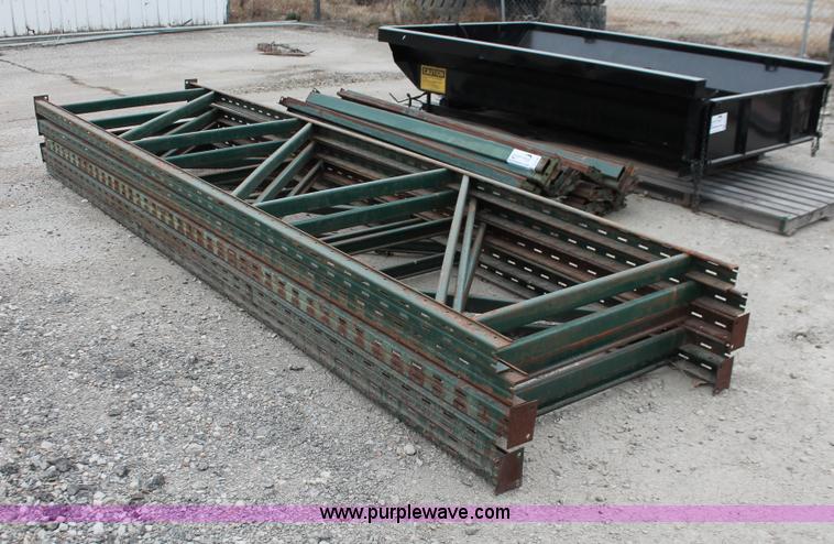 image for item E2796 Industrial steel shelving
