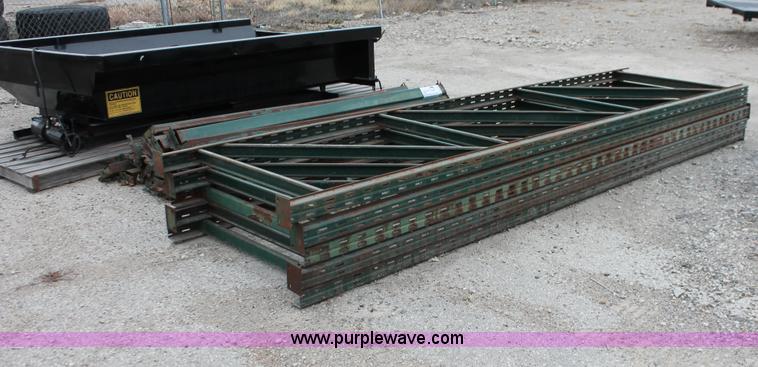 image for item E2796 Industrial steel shelving