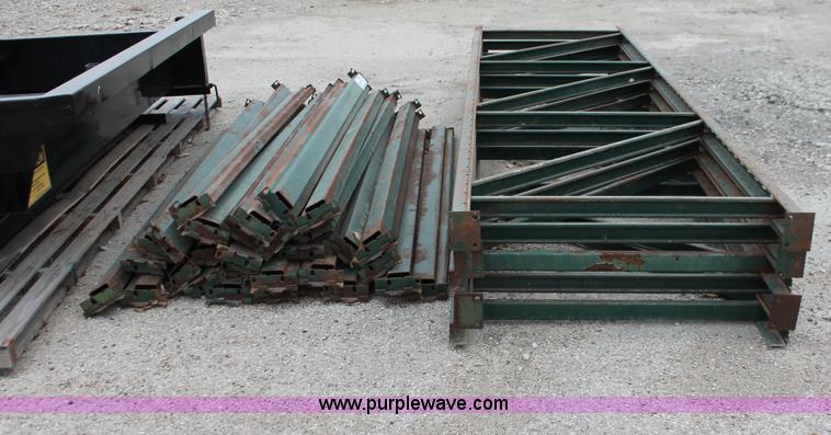 image for item E2796 Industrial steel shelving