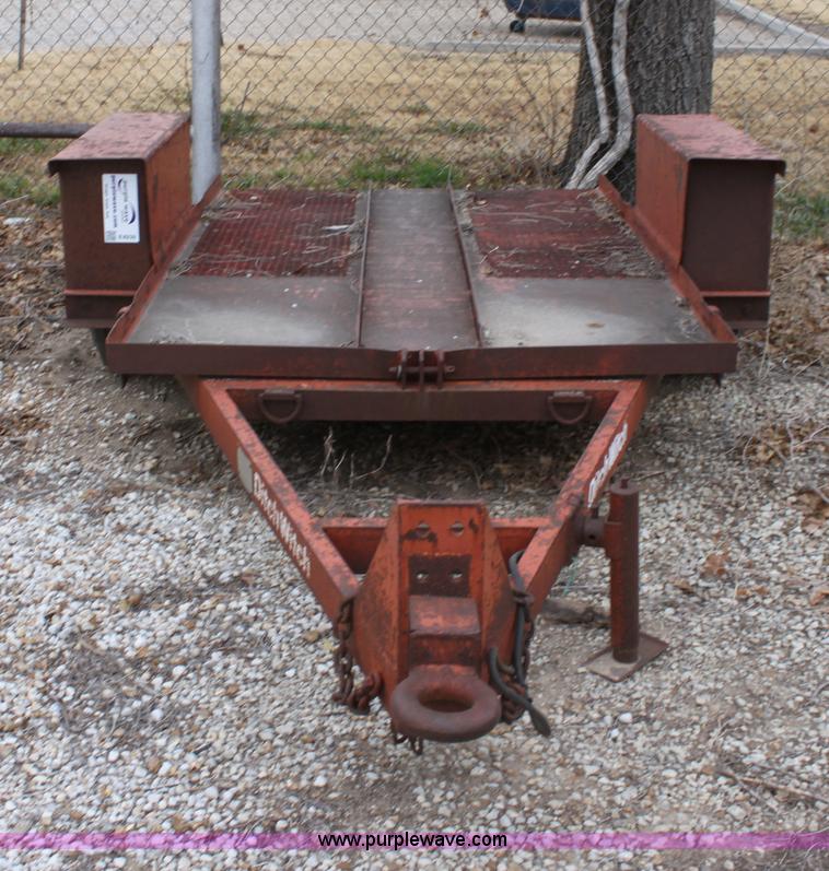 image for item E8239 Ditch Witch tilt deck trailer