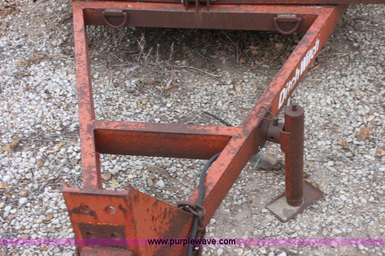 image for item E8239 Ditch Witch tilt deck trailer