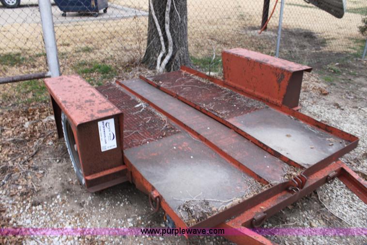 image for item E8239 Ditch Witch tilt deck trailer