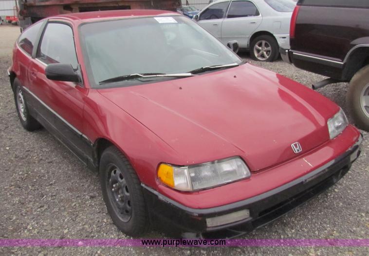 image for item E8272 1991 Honda Civic CRX