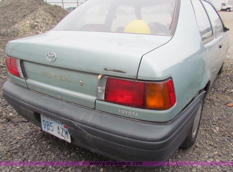 image for item E8289 1991 Toyota Tercel