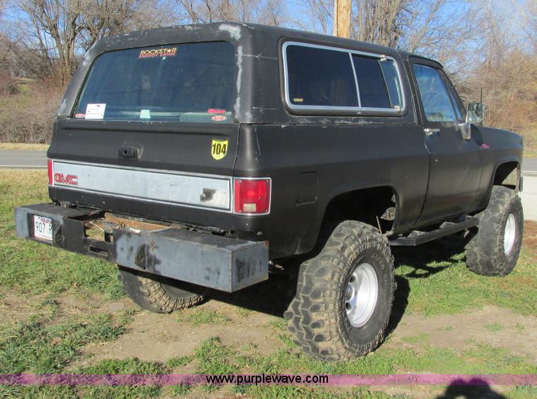 image for item F4124 1989 Chevrolet K5 Blazer SUV