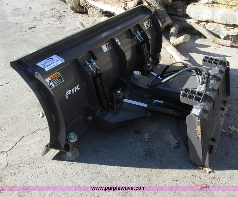 image for item F4154 2010 FFC skid steer snow plow attachment