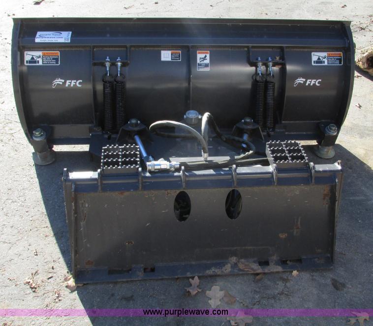 image for item F4154 2010 FFC skid steer snow plow attachment