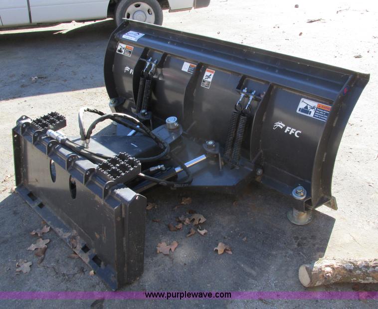 image for item F4154 2010 FFC skid steer snow plow attachment