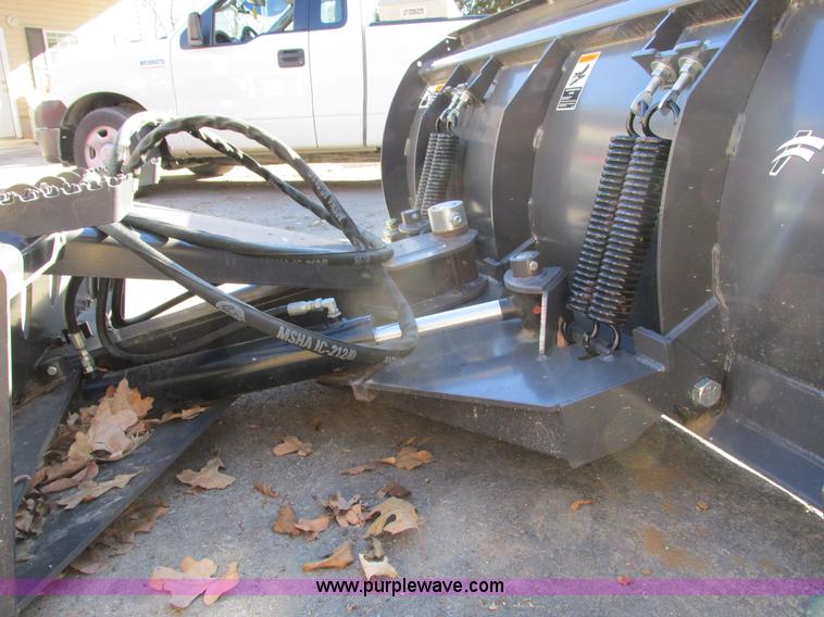 image for item F4154 2010 FFC skid steer snow plow attachment