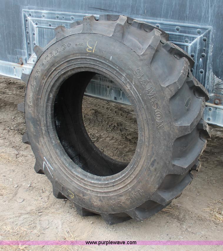 Samson R-1 Agri-Trac+ 14.9-24 tire in Topeka, KS | Item O9456 sold ...