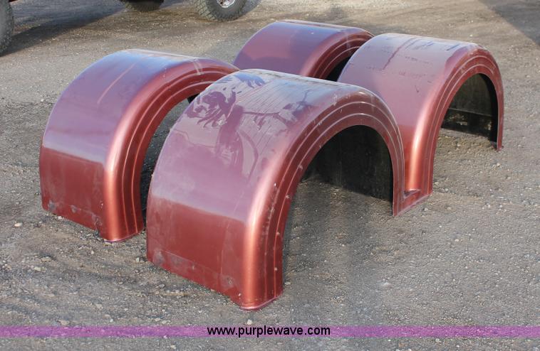image for item O9460 Dual half semi tractor truck fender set