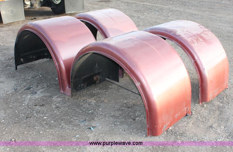 image for item O9460 Dual half semi tractor truck fender set