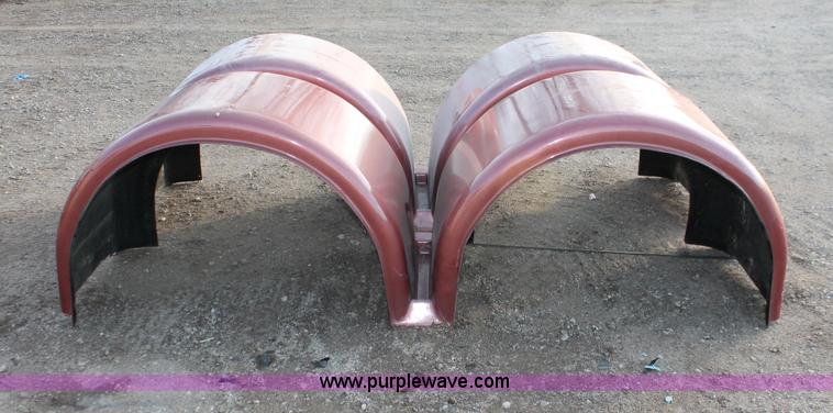 image for item O9460 Dual half semi tractor truck fender set