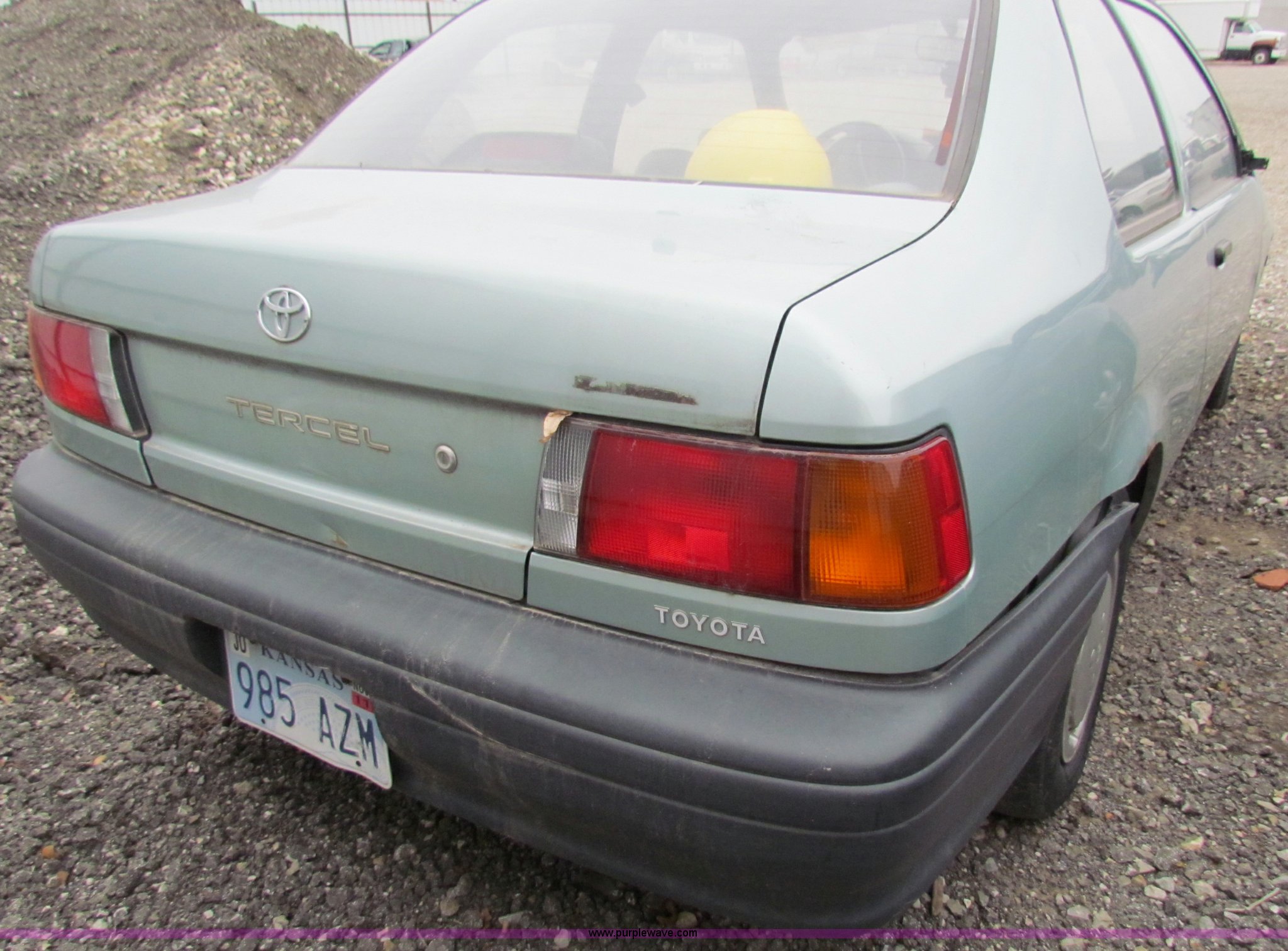 1991 Toyota Tercel in Emporia, KS | Item E8289 sold | Purple Wave