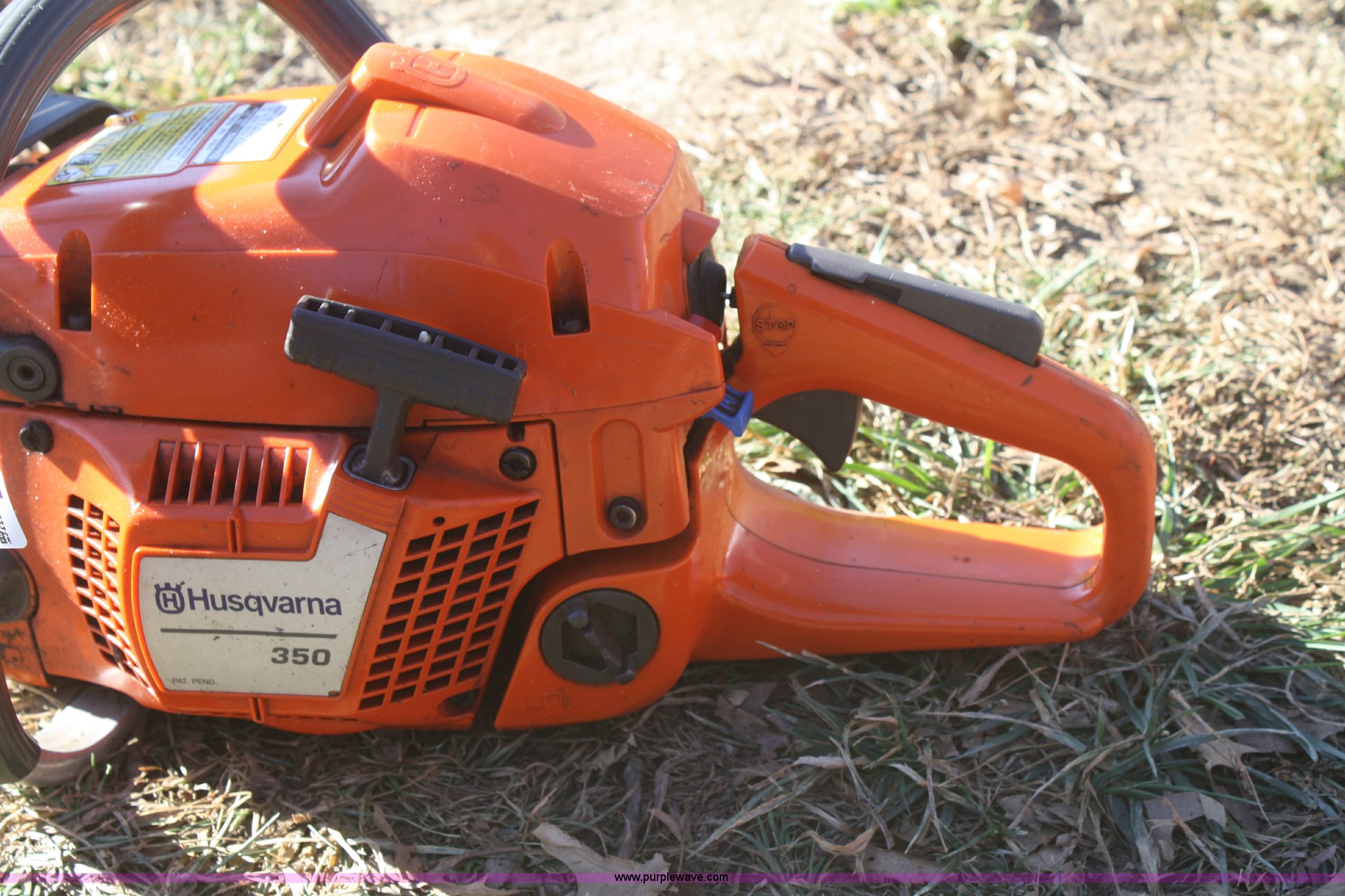 Husky 350 chainsaw in Kansas City, KS Item O9829 sold Purple Wave
