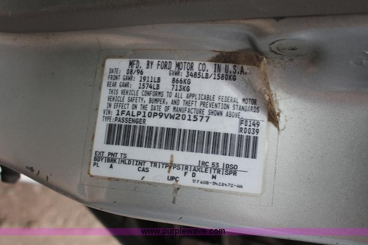 image for item O9376 1997 Ford Escort