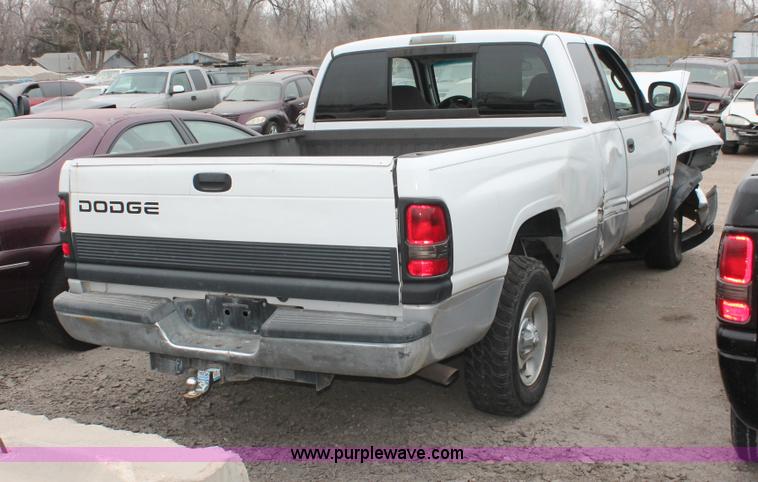 image for item O9378 2000 Dodge Ram 1500 Quad Cab pickup truck