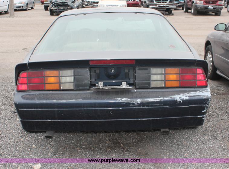 image for item O9381 1987 Chevrolet Camaro Z28