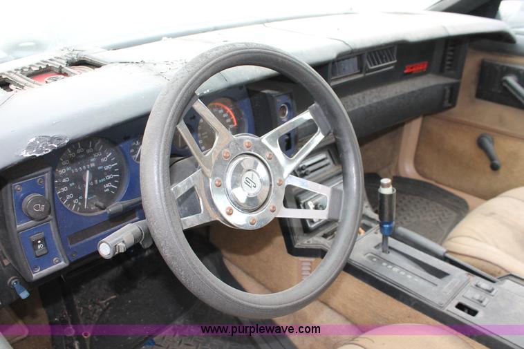 image for item O9381 1987 Chevrolet Camaro Z28
