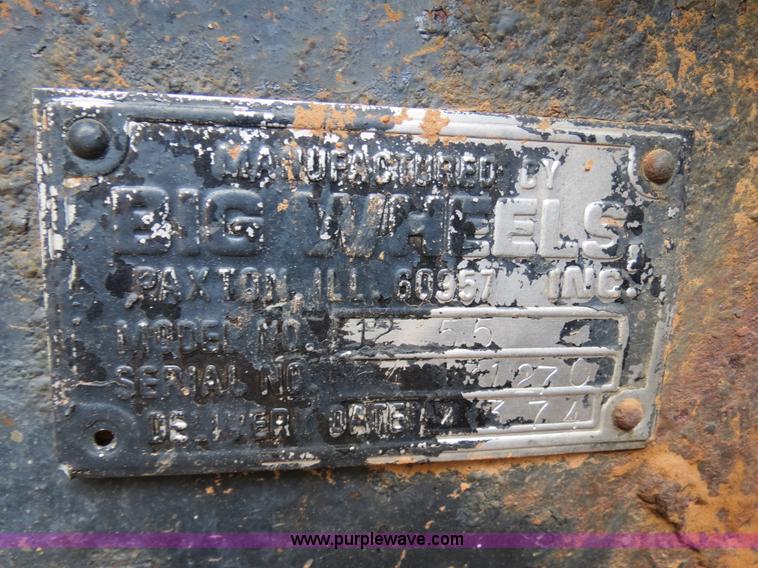 image for item B4555 1974 Big Wheels 1255 sprayer