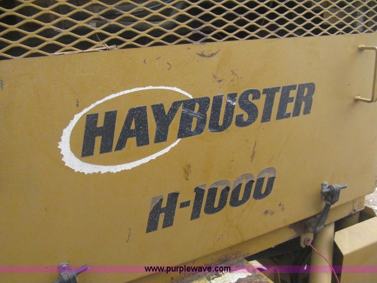 image for item B8456 1992 HayBuster H1000 Big Bite tub grinder