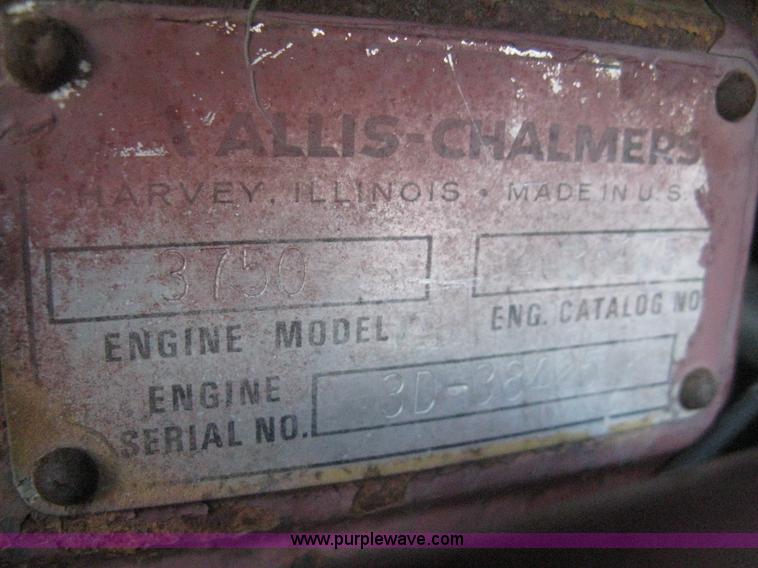 image for item B8487 1976 Allis Chalmers 7080 tractor