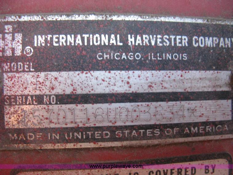 image for item B8488 International 915 Turbo combine