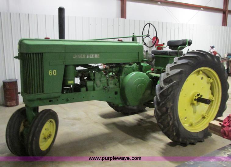 image for item E7008 1954 John Deere 60 tractor