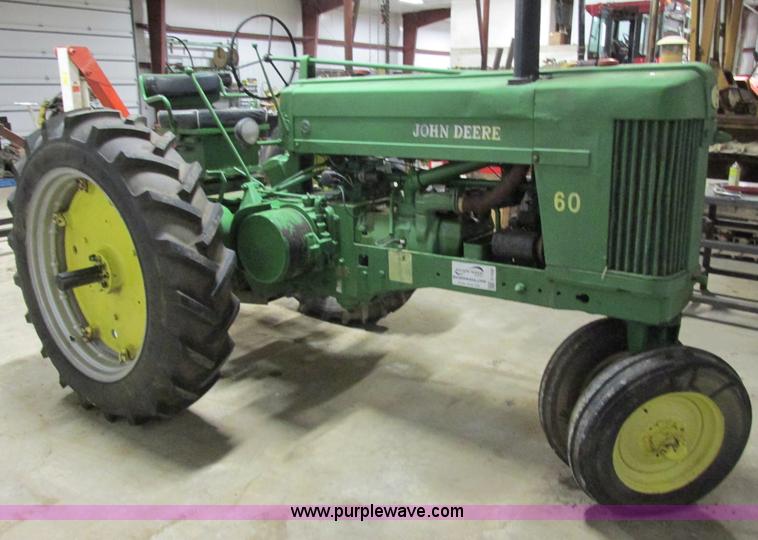 image for item E7008 1954 John Deere 60 tractor