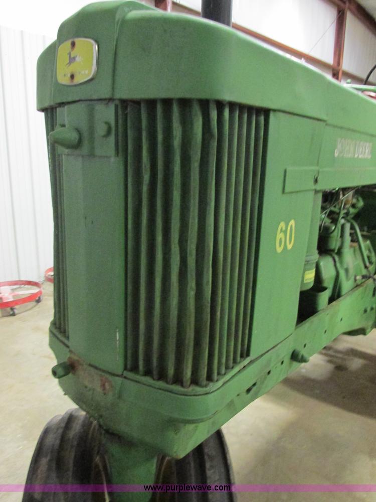 image for item E7008 1954 John Deere 60 tractor