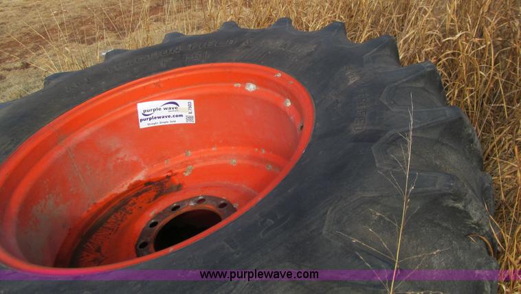 image for item E7503 (2) 23.1-34 tractor tires