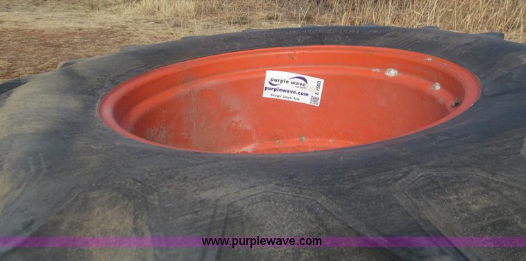 image for item E7503 (2) 23.1-34 tractor tires